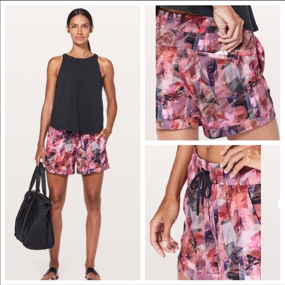 NWT Lululemon Spring Break Away Shorts